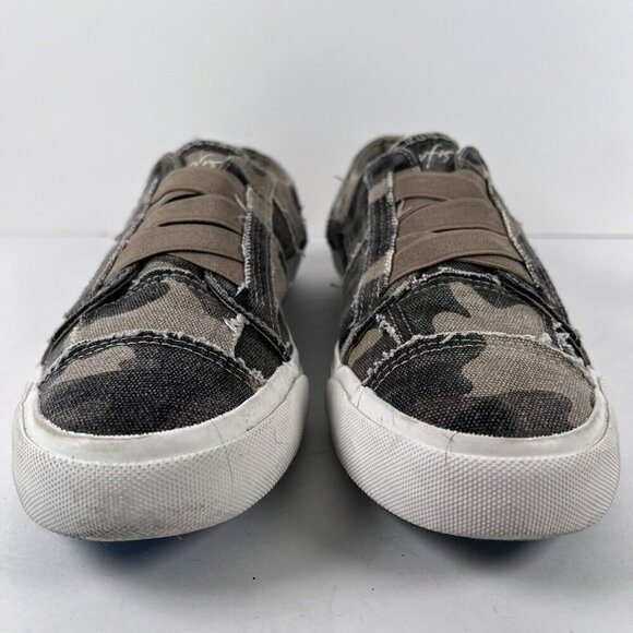 Blowfish Malibu Marley Camouflage Sneaker Slip-On Shoes Women's size 8.5 M - Picture 2 of 8